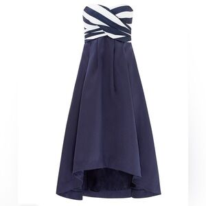 Shoshanna Dawn dress Elegant Navy Strapless Dress size 6.